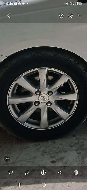 İşlənmiş Disk R 15, 4 Boltlu