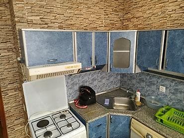 Mətbəx mebeli dəsti - Künc yerləşimli asma və alt dolablar dəsti -