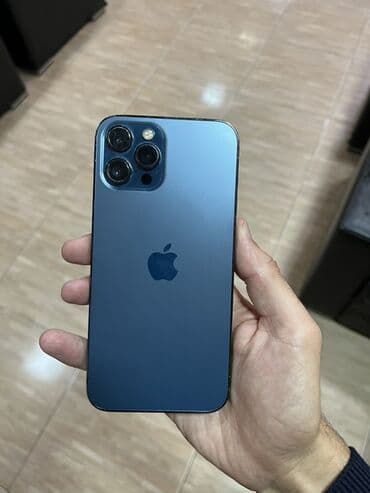 iphone 11 128: IPhone 12 Pro Max, 256 GB, Pacific Blue, Face ID — 1
