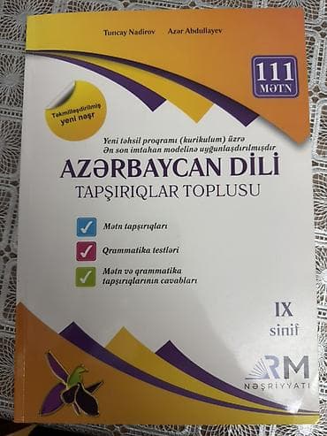 inglis dili: Azərbaycan dili 9-cu sinif, Ünvandan götürmə — 1