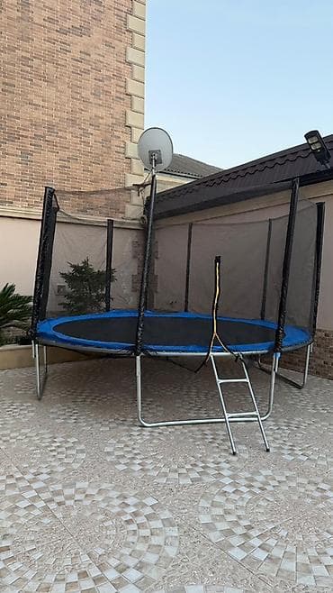kemei 2299: Bağça/bakı həyəti üçün dairəvi trampolin 3.66 M (12 FT) BATUT - — 5