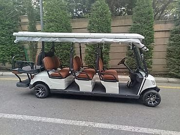 brabus disk: Elektrikli 6+2 yerlik tur avtomobili (golf kar) - Uzun baza, 3 cərgə — 4