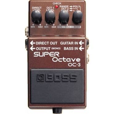 Boss oc-3 pedal yeni . Digər modeller üçün əlaqə saxlayın və ya