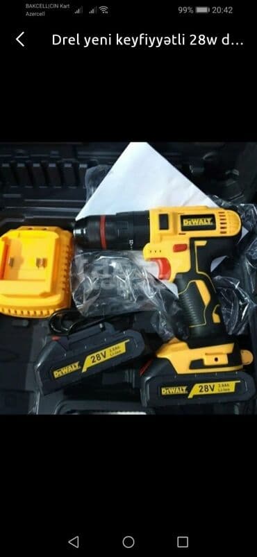 kömürsüz drel: Drel laqnda topdan satış qiymetə madeller çoxdu keyfiyyetinə görə — 20
