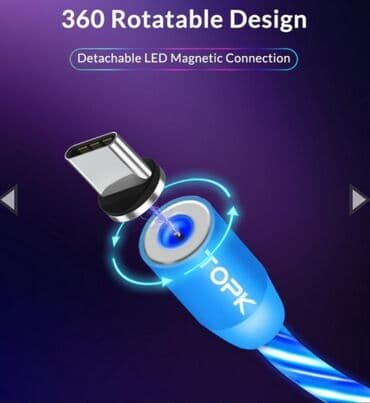 maqnit telefonlar: Kabel Type C (USB-C), Yeni — 6