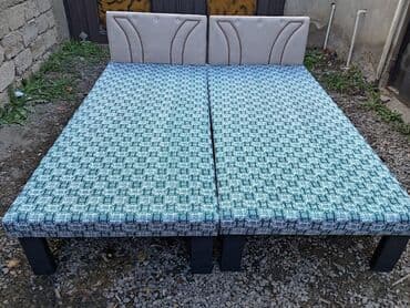 kravat: Təzə çarpayılar. 1 nəfərlik çarpayılar 60manat 2 nəfərlik taxt — 3