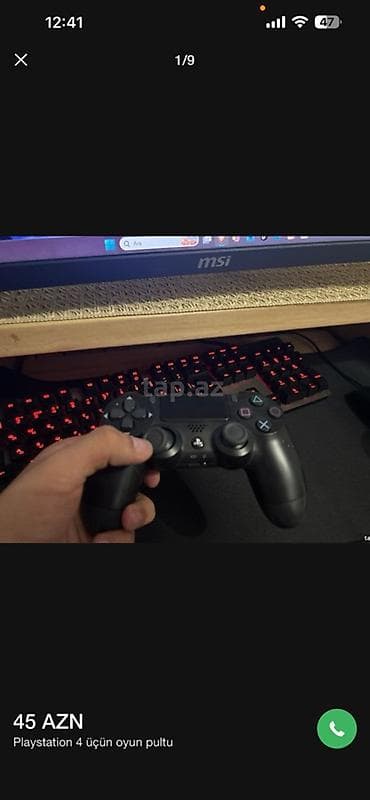 internet data: Ps 4 pultu pc a baglayib isledirem her funksiyasi isleyir titreme — 3