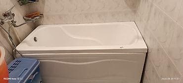 akril vannalar: Akril vannа – standart ölçülü, düzbucaqlı dizayn. - Künc divar — 1