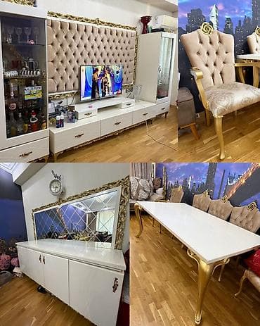 İşlənmiş, Komod, Masa və oturacaqlar, TV altlığı