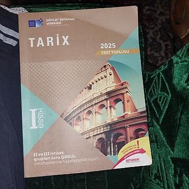 Azərbaycan Tarixi Testlər 11-ci sinif, DİM, 1-ci hissə
