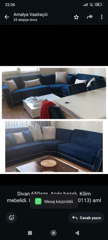 Künc divan lalafo.az -da Künc divan