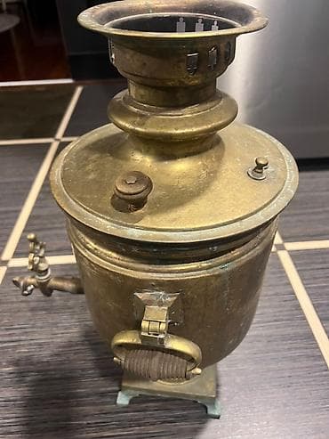 Misin samovar – bədii oyma detallarla klassik rus üslubu - Material