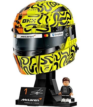 panda oyuncaq: LEGO – McLaren Mastercard F1 Team Lando Norris Helmet - Rəsmi LEGO — 6