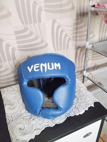 mma paltarı: Venum boks/kikboks üçün baş qoruyucusu - Rəng: mavi - Brend: Venum - — 1