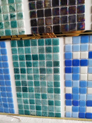 iran kafelləri: Mozaik keramika plitələr – dekorativ divar və döşəmə örtüyü - — 1