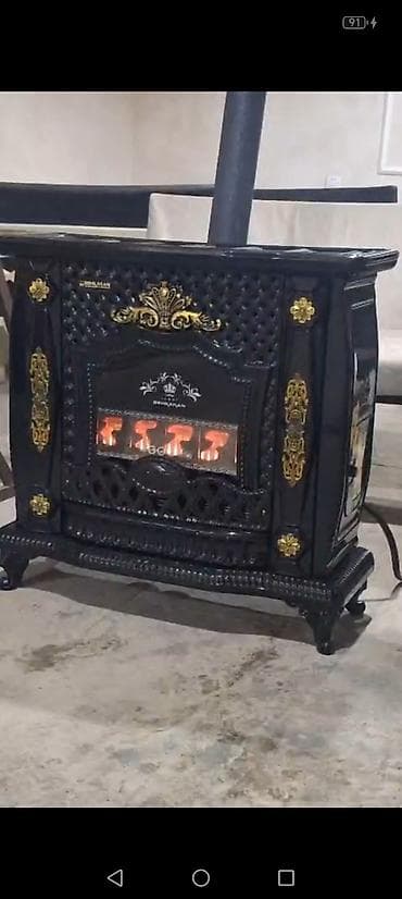 Kamin Peçi, Yeni, yanacaq - Qaz, Ünvandan götürmə