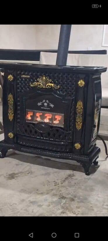 Kamin Peçi, Yeni, yanacaq - Qaz, Ünvandan götürmə