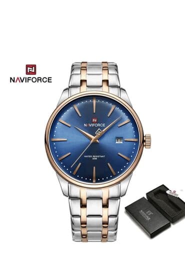 sensor saatlar qiymeti: Qol saatı, NaviForce, rəng - Göy — 2