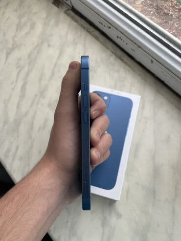 iphone 13 islenmis: IPhone 13, 128 GB, Blue Titanium, Zəmanət, Simsiz şarj, Face ID — 6