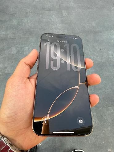 iphone xe: IPhone 16 Pro Max, 256 GB, Desert Titanium, Zəmanət, Face ID, Sənədlərlə — 3