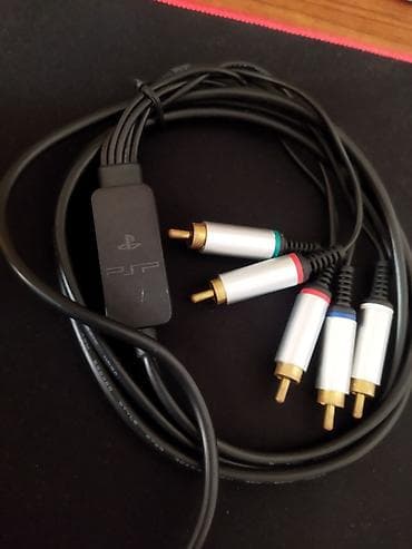 ТВ и видео: PlayStation Portable (PSP) üçün orijinal komponent AV kabeli - PSP — 1