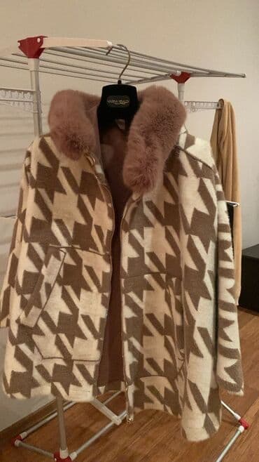 don ikisi bir yerdə: Palto, One size, rəng - Qəhvəyi — 1