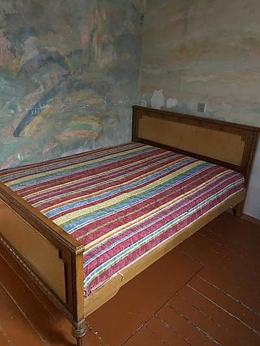 ber ber: İkinəfərlik çarpayı, Matras ilə, Siyirməsiz — 2