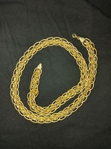 sarlar: Boyunbağı, Sarı qızıl, 585 Əyar, 10 g, Ödənişli çatdırılma — 2