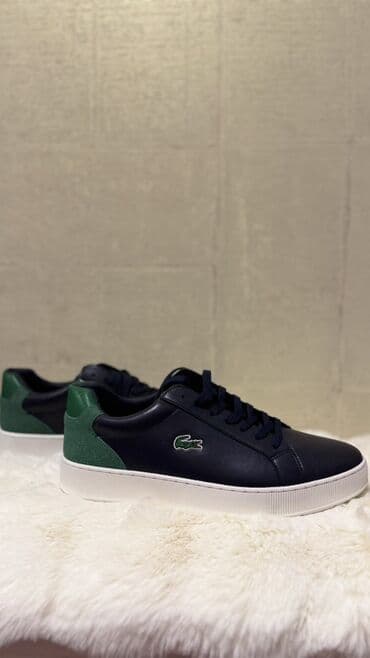 Ayaqqabılar: Məhsul: Kişi idman ayaqqabısı – Lacoste tərzində, Style: BY-915 — 1