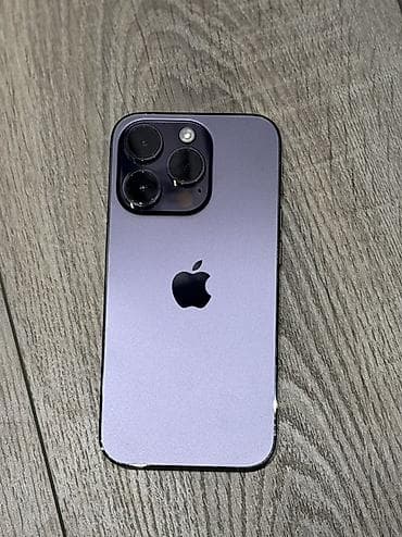 iphone se kreditle: IPhone 14 Pro, 256 GB, Deep Purple, Face ID — 1