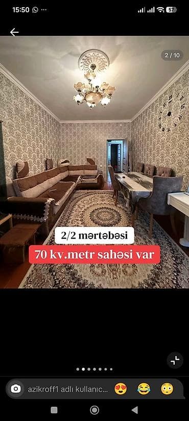 rr mebel fabriki: Mingəçevir, Ş. Dram Teatrı yaxınlığında 2 otaqdan 3 otağa düzəldilmiş — 2