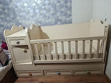 islenmis matras: Oğlan və qız üçün, İşlənmiş, Çarpayı, Matras ilə, Siyirməli — 2