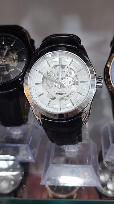 Наручные часы: Tissot Skeleton avtomatik saatlar - Mexanizm: avtomatik (öz-özünə — 10