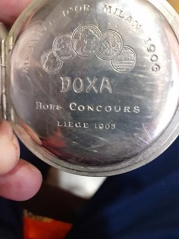omega qol saatı: Doxa cib saatı – mexaniki, qollu qurma - Brend: DOXA (Swiss) - — 3