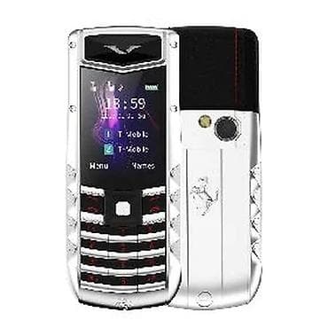 telefon vertu: Vertu rəng - Gümüşü, Düyməli — 1
