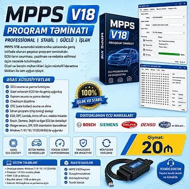 MPPS v18 proqram təminatı. Çatdırılma ani olaraq link vasitəsi ilə — 1