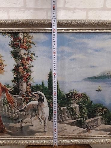 tesbeh sekilleri: Qobelen böyük rəsm əsəri 120 x 65 sm ✅WhatsApp aktivdir. ✅Qiymətdə — 3