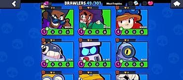 Другие комплектующие: Brawl Stars hesabı – geniş seçimli döyüşçülər və inkişaf etmiş — 6