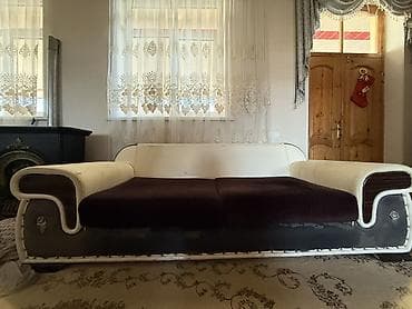 divanlar: İşlənmiş, Divan, 2 kreslo, Bazasız, Açılmayan — 5