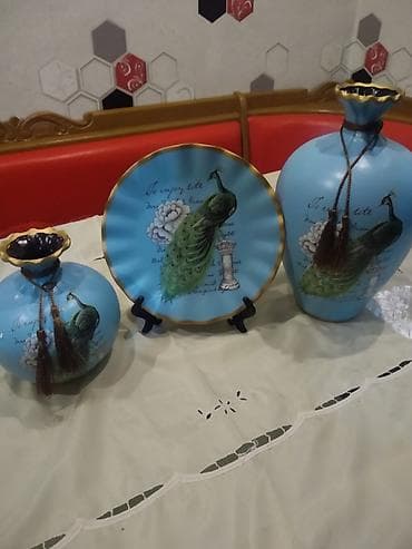 Digər ev dekoru: Vaza dəsti, Keramika — 4