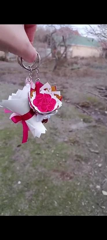 nişan dekor: Mini buket açarlıqlar - Dizayn: Kiçik buket formasında dekorativ — 2