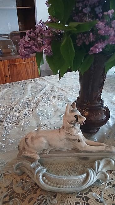 Fiqurlar: Fiqur, Gips, rəng - Boz — 1