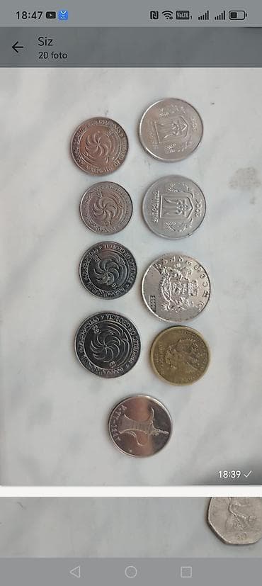 Məhsul: Böyük Britaniya 10 pənslik sikkələr toplusu Təsvir: - — 10