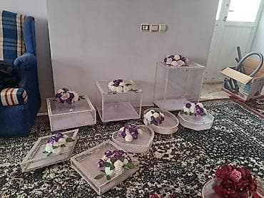 Свадебные платья и аксессуары: 8 eded ag sebet 170 manat. real alıcıya endirim — 5