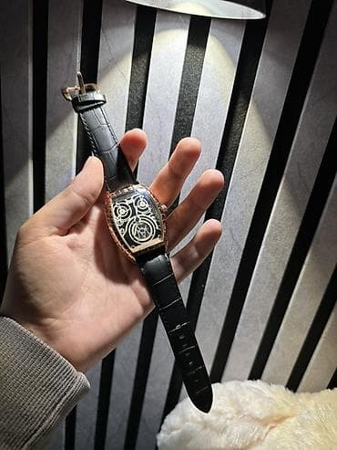 qedimi qizil uzukler: Yeni, Qol saatı, Frank Muller, rəng - Qızılı — 1