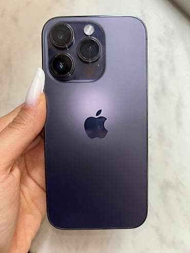 irshad iphone 14 pro: IPhone 14 Pro, 128 GB, Deep Purple, Face ID — 1