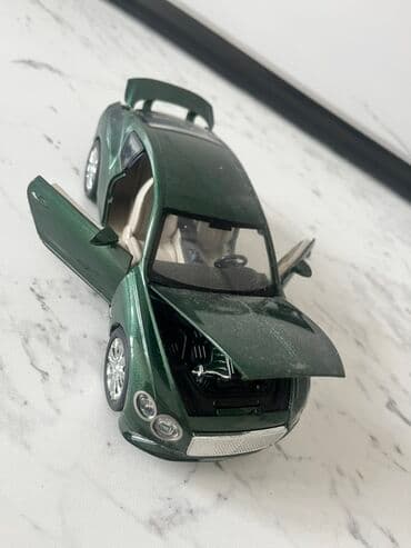 Maket avtomobil – metal die-cast model - Korpus: yaşıl metalik rəng — 5