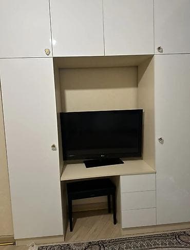 elitin yaninda kiraye evler: Mebel və texnika ilə təchiz olunmuş 3 otaqlı mənzil interyeri - — 5