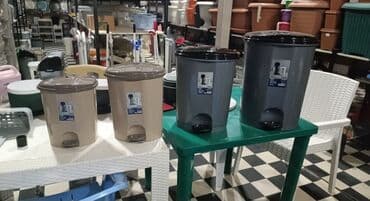 zibil qutusu: Ofis və ev üçün zibil qabı – praktik və rahat Plastik zibil qutusu – — 6