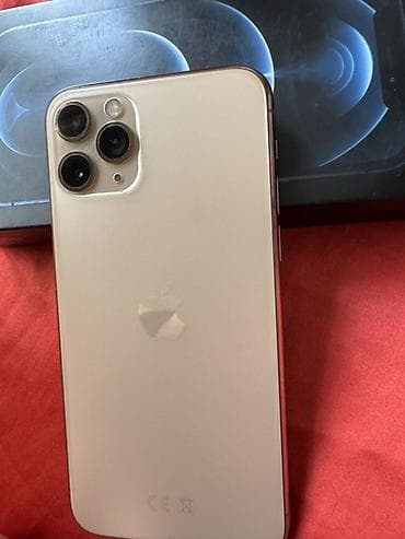 iphone 8 64: IPhone 11 Pro, Qızılı, Face ID — 4